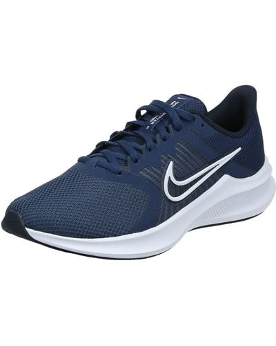 Nike Downshifter 11 Hardloopschoenen Voor - Blauw