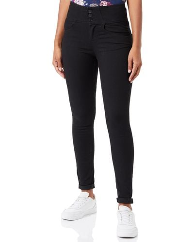 Vero Moda Vmdonna Shr Skinny Jeans Vi186 Trousers - Black