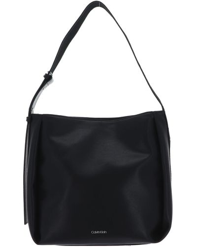 Calvin Klein Gracie Bucket Bag CK Black - Nero