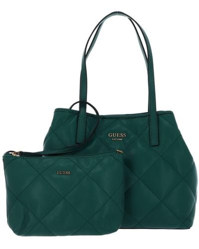 Guess Vikky Large Tote M Ivy - Verde