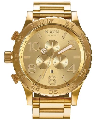 Nixon A083502 51-30 Chrono A083502 All Gold 's Watch - Metallic