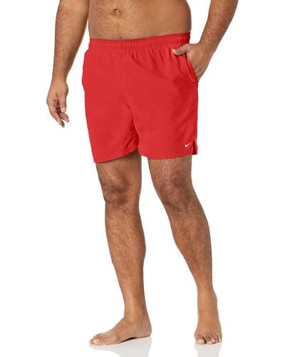 Men red nike shorts cheap