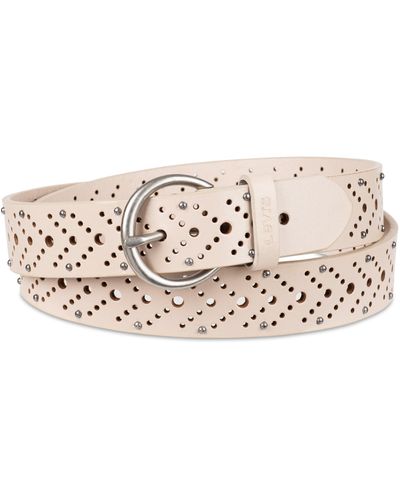 Levi's Casual Fully Adjustable Perforation Belt - Pink