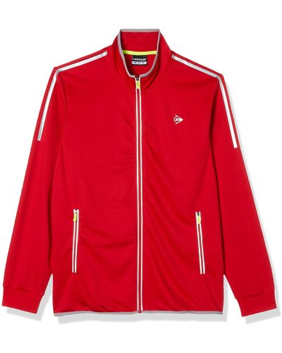 Dunlop Club Line Knitted Jacket - Rot