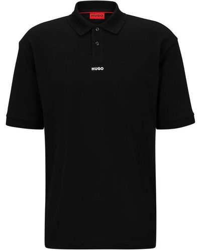 HUGO Dangula 10241531 Short Sleeve Polo 2xl - Black