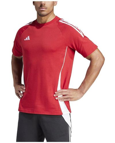 adidas Teamsport Textil - T-Shirts Tiro 24 T-Shirt rotweiss
