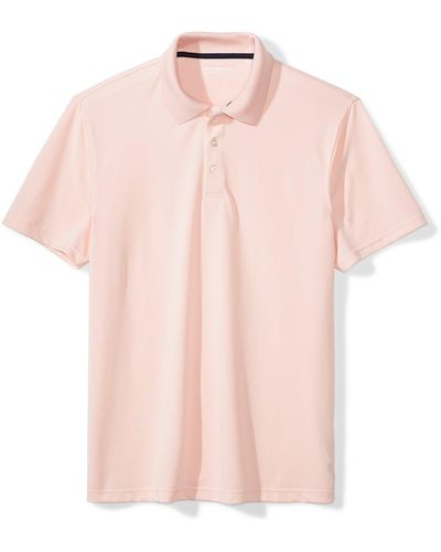 Amazon Essentials Slim-fit Quick-dry Golf Polo Shirt - Pink
