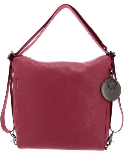 Mandarina Duck Mellow Leather Shoulderbag Claret - Rot