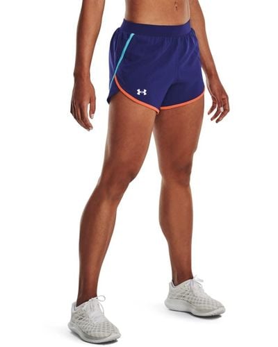 Under Armour Fly By 2.0 Running Shorts, - Blue