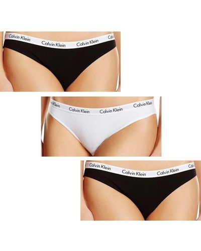 Calvin Klein Underwear CAROUSEL-3PK Bikini - Nero