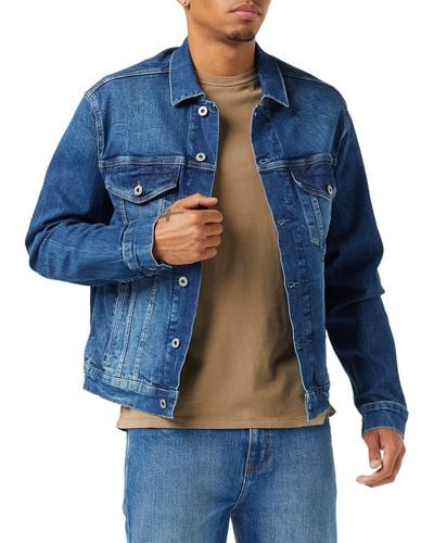 Pepe Jeans Pinner Denim Jacket Bleu