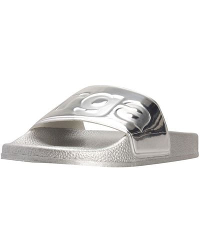 Superga Adults Slides Metallic Loafer - Grey