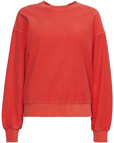 Esprit 033ee1j303 Sweatshirt - Red