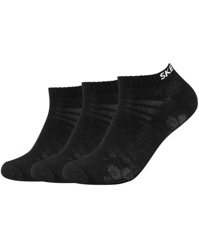Skechers Sk43022 Ankle Socks - Black