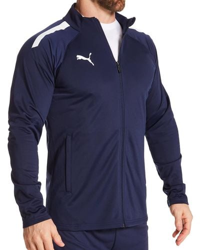 PUMA Teamliga Training Athletic-warm-up-and-track-jackets - Blue