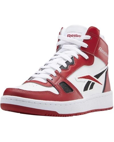 Reebok Resonator Mid Basketball Shoe - Red