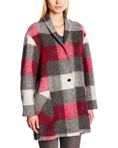 Tommy Hilfiger Mantel Taylor Knitted Coat - Rood