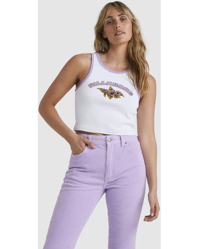 Billabong Vest Top For - Vest Top - - L - Purple