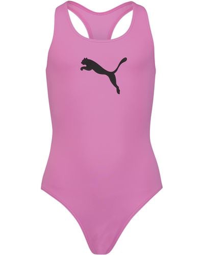 PUMA Racerback Swimsuit - Viola