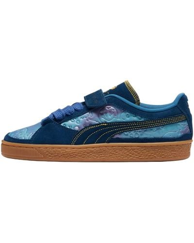 PUMA X Dazed And Confused Suede Trainers - Blue