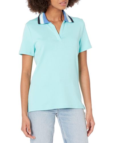 Tommy Hilfiger Classic Short Sleeve Polo Shirt - Blue