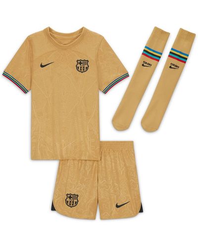 Nike FCB LK Nk DF Kit AW Equipaggiamento FC Barcelona - Metallizzato