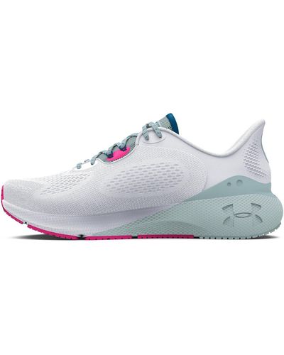 Under Armour Hovr Machina 3 S Running Shoes White Pink - Grey