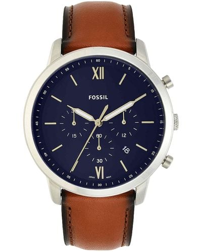 Fossil Horloge FS5453 - Bleu