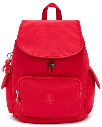 Kipling City, Backpacks Donna, Red Rouge., Taglia unica - Rosso