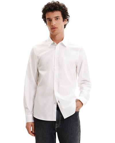 Desigual CAM_Armand 1000 White Camiseta - Blanco