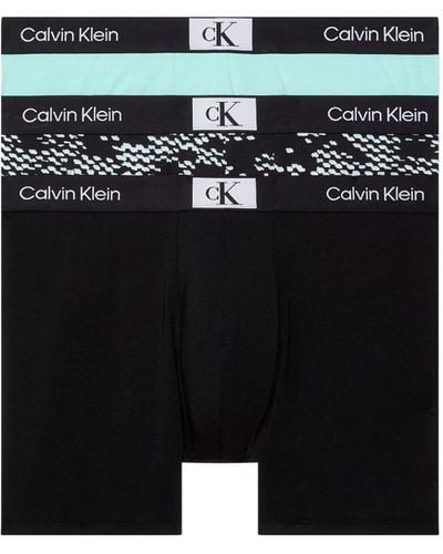 Calvin Klein 3Pk 000NB3529E Boxer Briefs - Schwarz