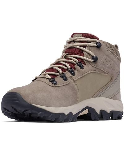 Columbia Newton Ridge Plus Ii Suede Waterproof Boot, Breathable With High-traction Grip Hiking - Brown