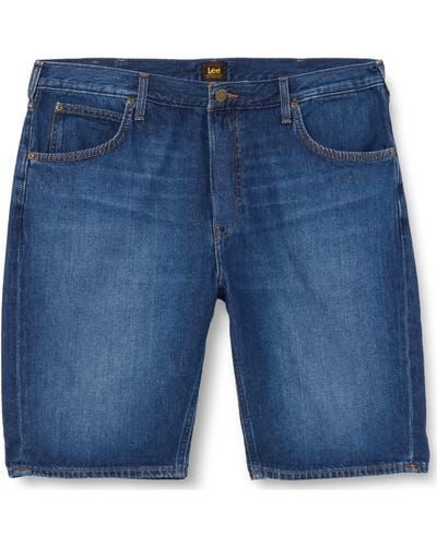 Lee Jeans 5 Pocket Short Pantaloncini Casual - Blu