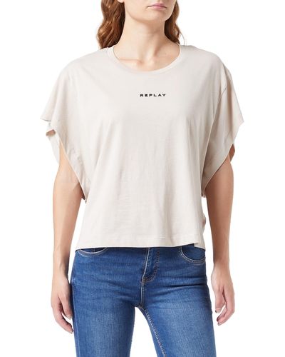 Replay Replay W3685 T-shirt - White