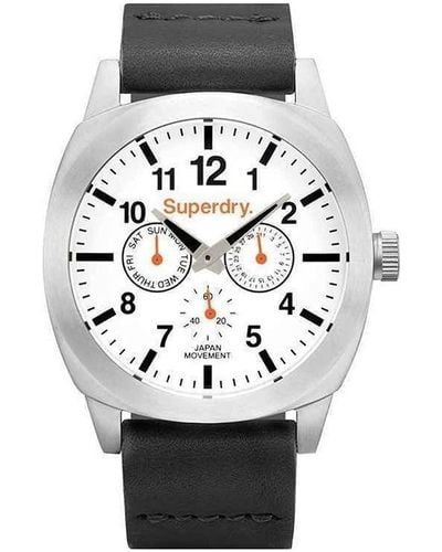 Superdry Syg104bc S Thor Watch - White