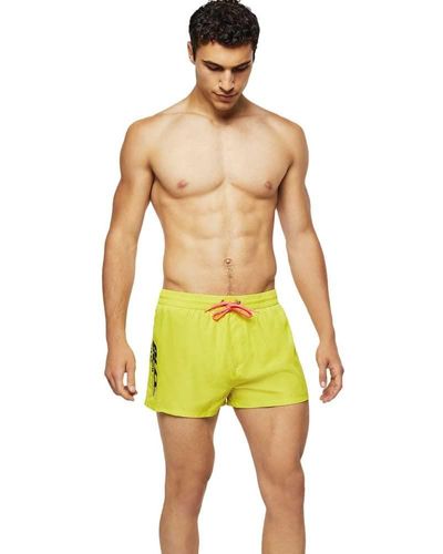 DIESEL Sandy 2.017 Swim Trunk Boxer Short - Yellow