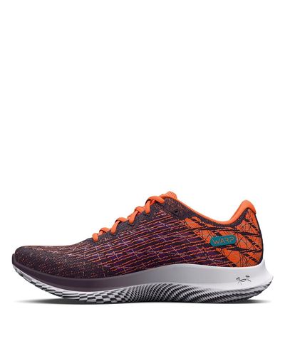 Under Armour S Flow Velociti Wnd Running Shoes Purple 9 - Red