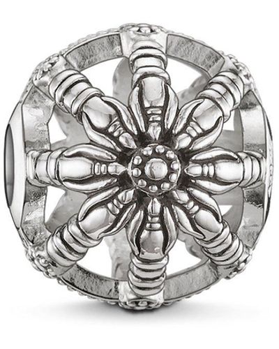 Thomas Sabo Bead Karma Beads Wheel 925 Sterling Silber geschwärzt K0016-001-12 - Mettallic