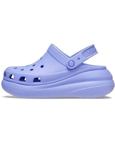 Crocs™ Classic Crush S Digital Violet Clogs-uk 6 / Eu 38-39 - Blue