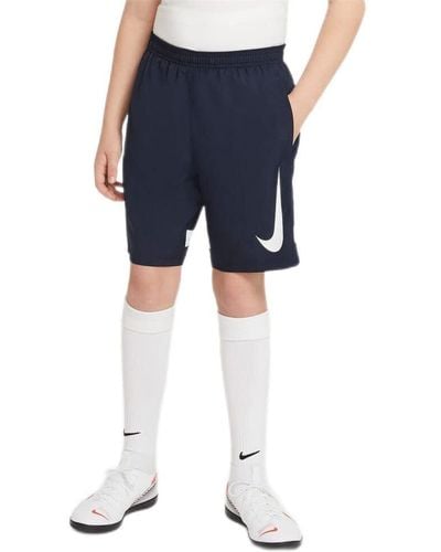 Nike Y Nk Df Acd Shrt Wp Gx Sportbroek Voor Volwassenen - Blauw