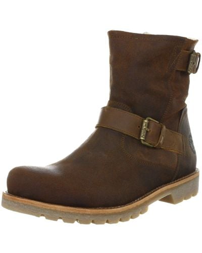 Panama Jack Freeman C2 0283c53170 Biker Boots - Bruin