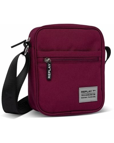 Replay Fm3633 Shoulder Bag - Purple