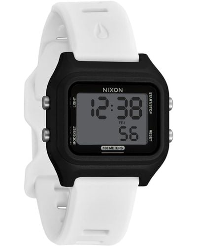 Nixon Ripper A1399-100m Water Resistant Digital Sport Watch - Black
