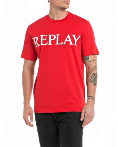 Replay M6475 T-shirt - Red