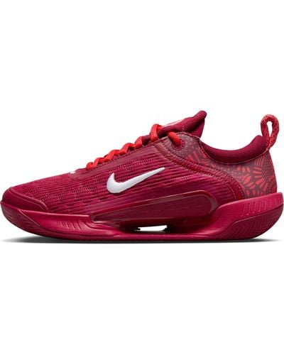 Nike W Zoom Court Nxt Cly - Rojo