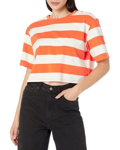 The Drop Sydney T-shirt Corta - Arancione