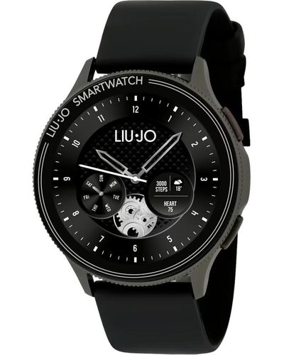 Liu Jo Uhr Smartwatch Voice schwarz Armband schwarz