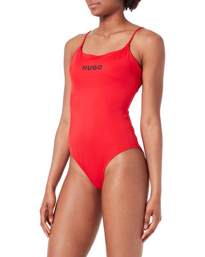 HUGO Swimsuit Pure - Rot