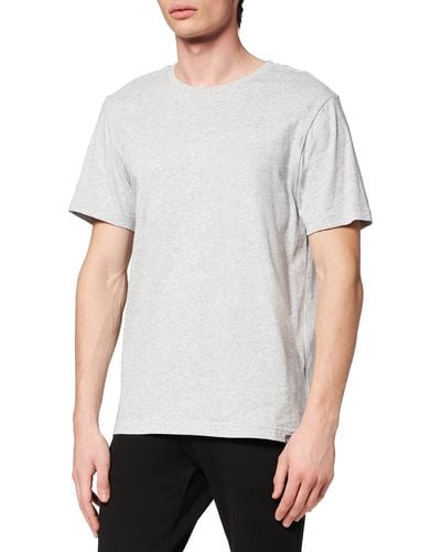 CARE OF by PUMA T-Shirt aus Baumwolle mit Rundhalsausschnitt - Grau