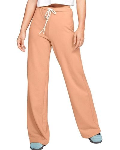 Under Armour 's Be Seen Terry Wide Leg Trousers - Orange